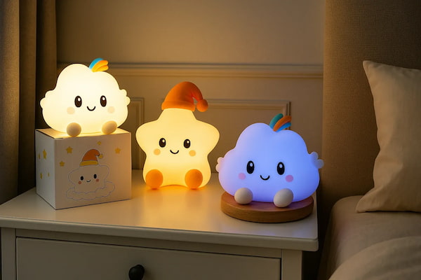 قیمت خرید چراغ خواب سیلیکونی کودک + فروش ویژه