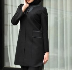 تصویر 1 از قیمت خرید مانتو شلوار اداری دیپلمات + فروش ویژه