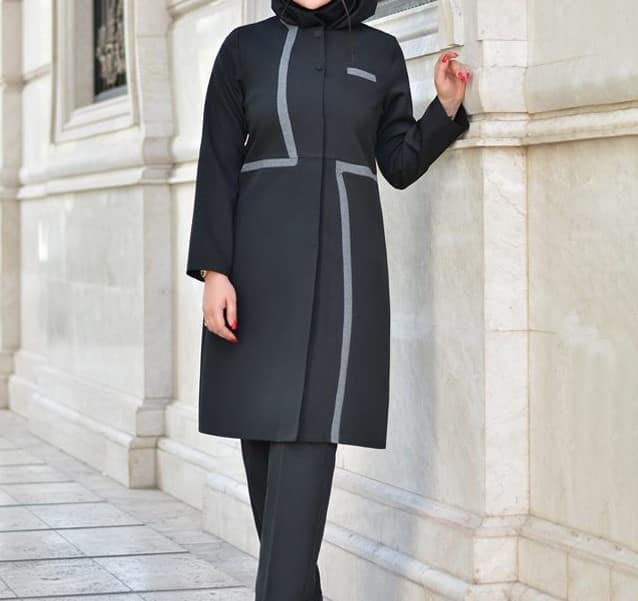 تصویر 5 از قیمت خرید مانتو شلوار ست اداری + فروش ویژه