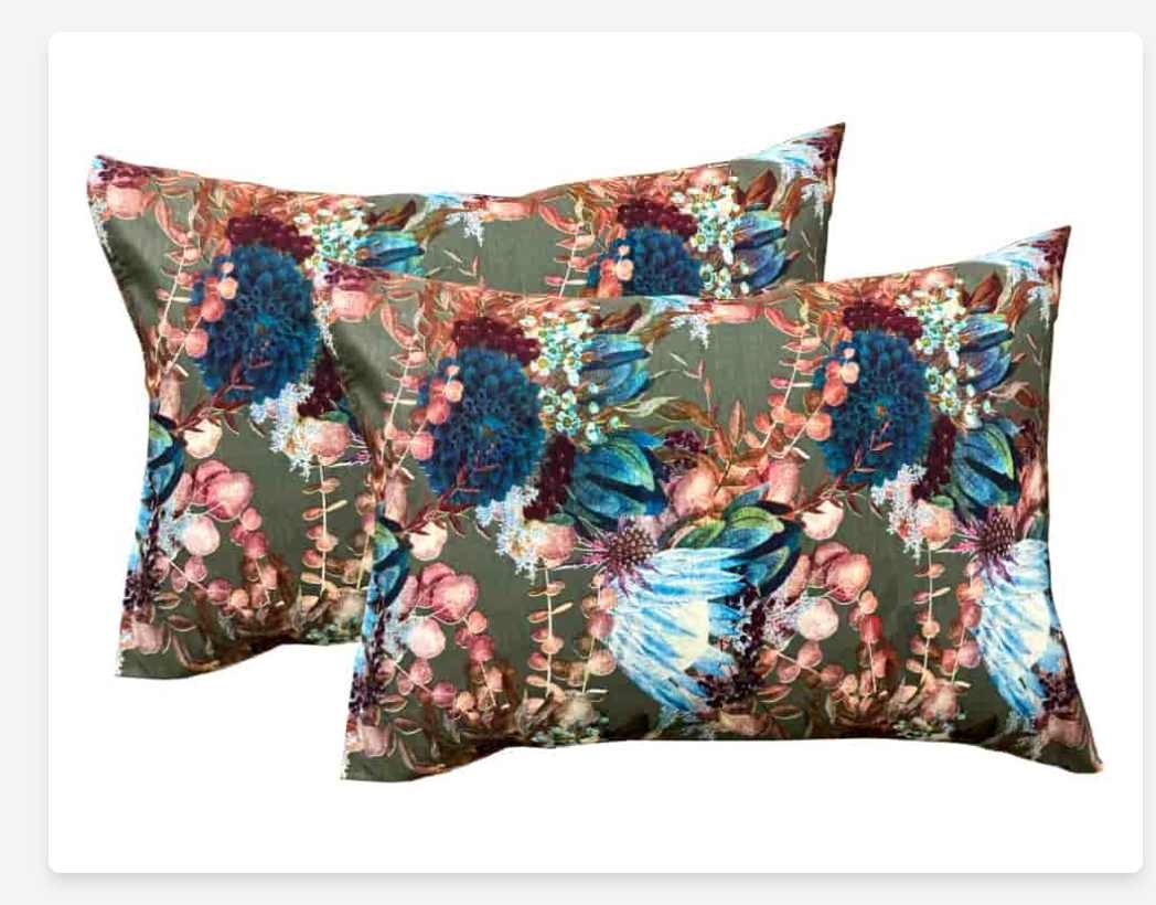 خرید رو بالشتی دو رو نخ طرحدار + قیمت فروش استثنایی