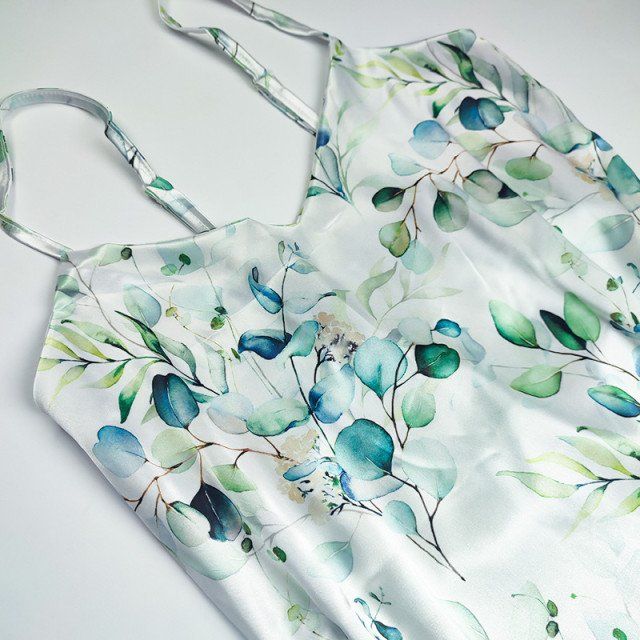 تصویر 1 از ست روبدو شامبر به همراه چشم بند و کش مو