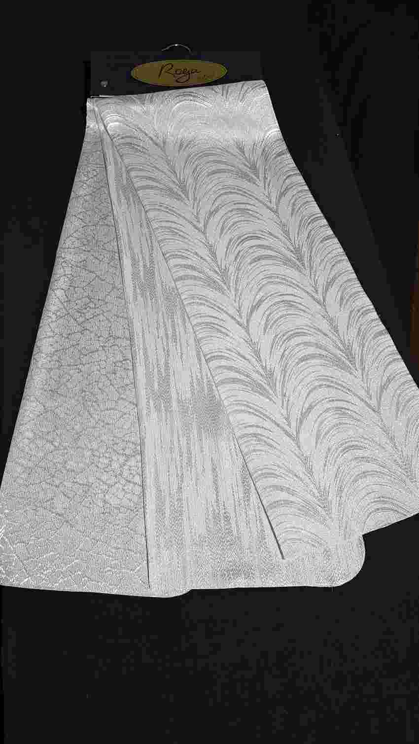 فروش عمده پارچه پرده‌ ای حریر محو طرح سیم دوزی