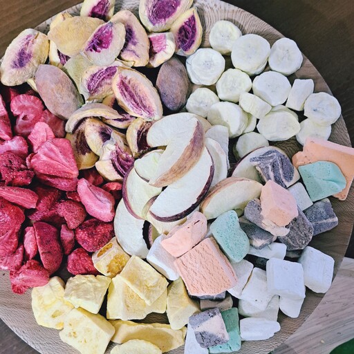 عرضه مستقیم میوه خشک پفکی مخلوط از تولید کننده با قیمت عمده