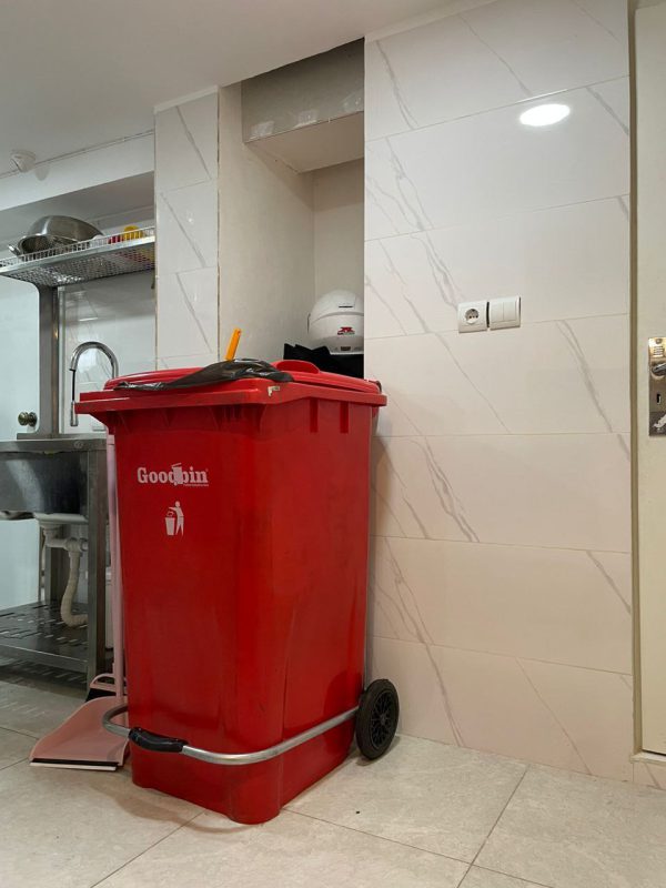 صادرات سطل زباله 240 لیتری پدالی به عراق