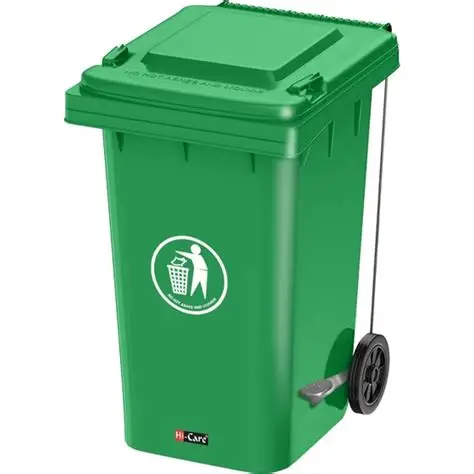 صادرات سطل زباله 100 لیتری چرخ دار به عراق