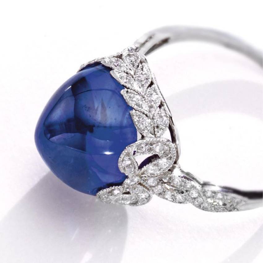 قیمت انواع انگشتر یاقوت کبود زنانه + پخش تولیدی