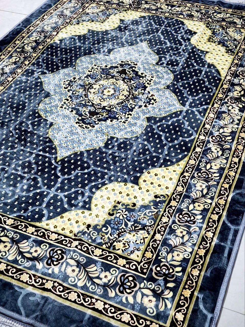 خرید مستقیم و عمده کف بازار پتو فرش، پتو برجسته مارک ترولاو سایز ۶ متری