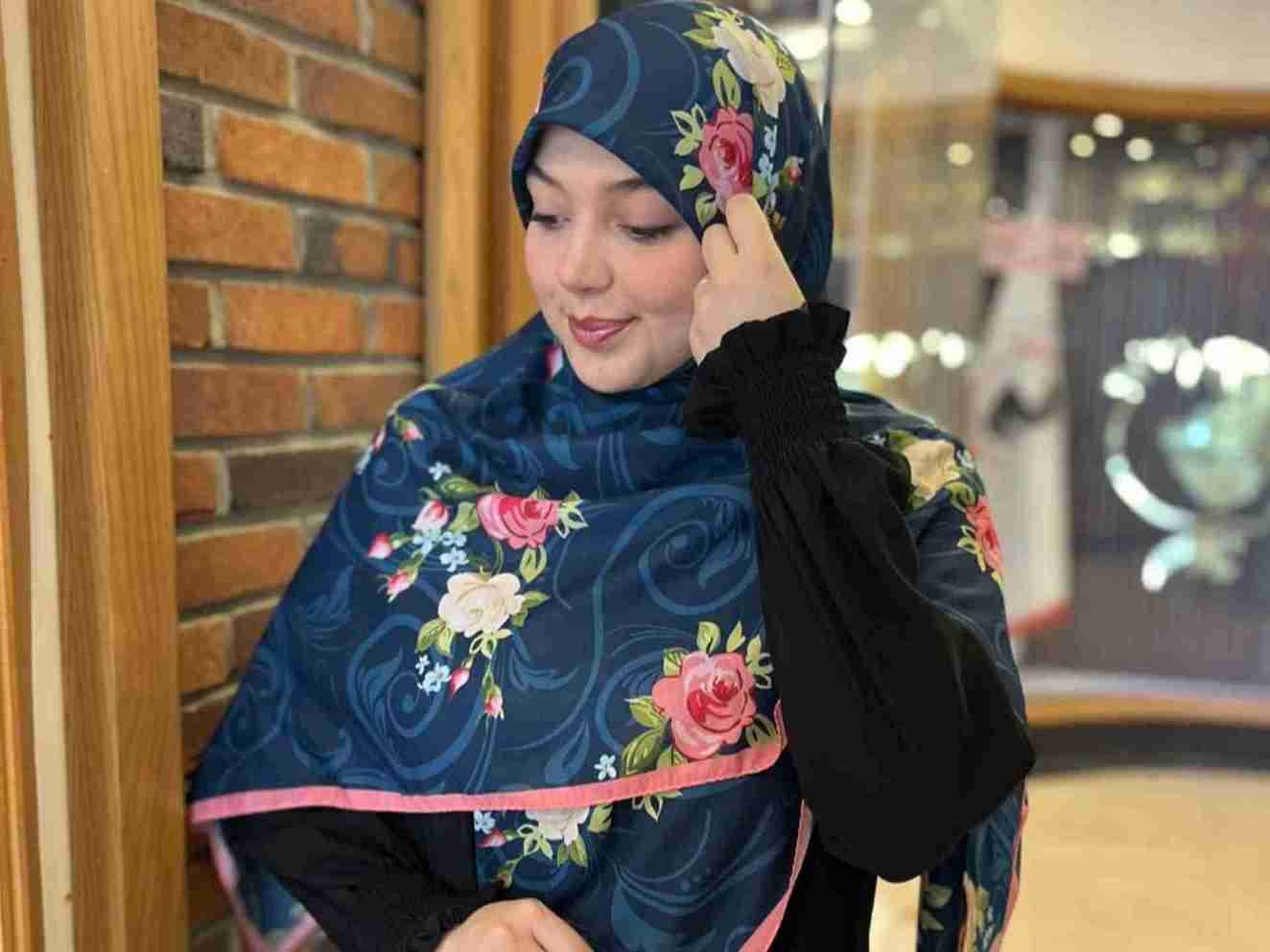 تصویر 2 از خرید عمده روسری نخی گلگلی + قیمت فروش استثنایی