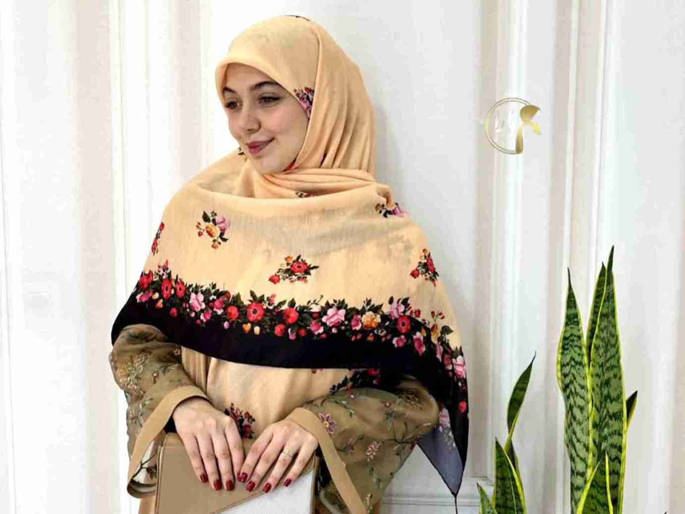 تصویر 5 از خرید عمده روسری نخی گلگلی + قیمت فروش استثنایی