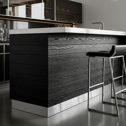 خرید عمده روکش وکیوم ممبران مشکی ساده + قیمت مناسب