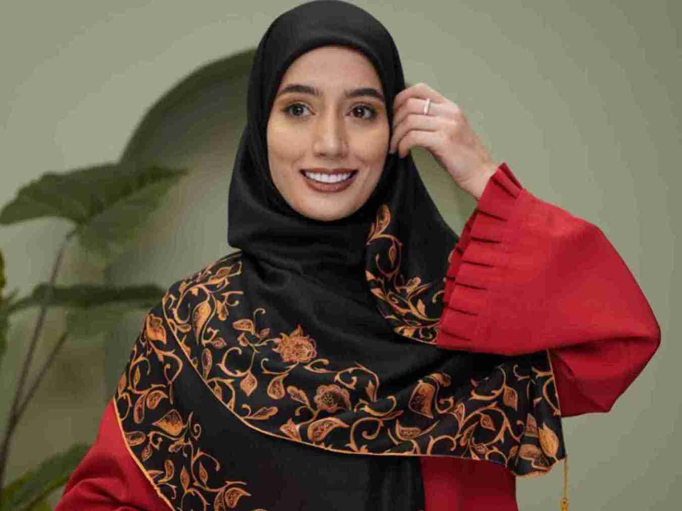 تصویر 5 از قیمت خرید عمده روسری نخی مشکی طرحدار + فروش ویژه