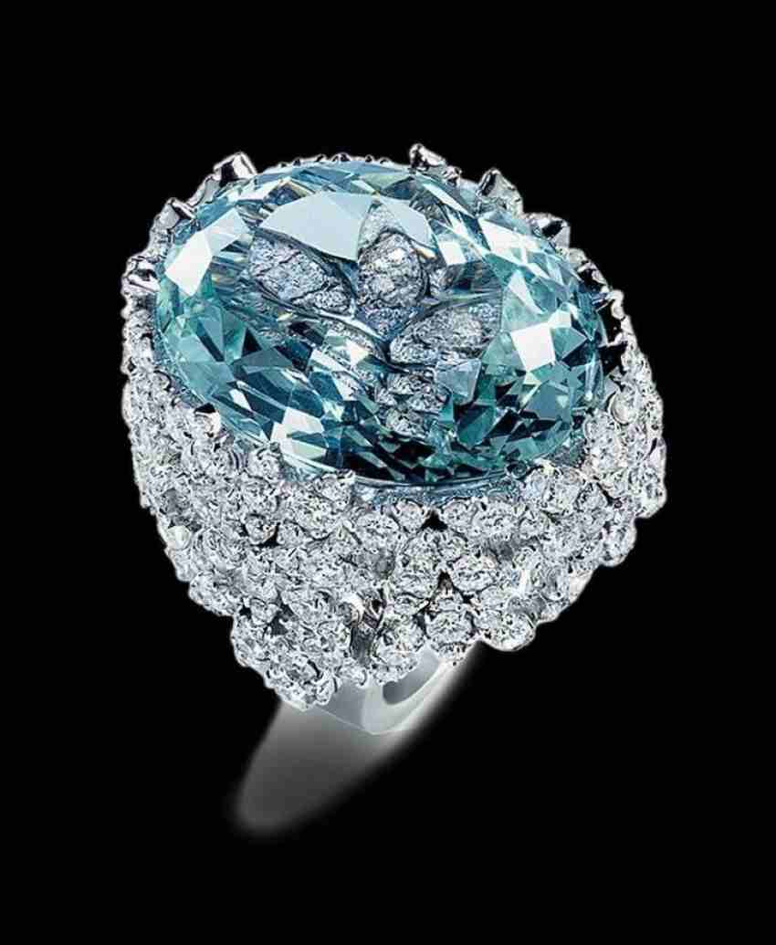 قیمت روز بازار انگشتر آکوامارین زنانه + خرید آنلاین