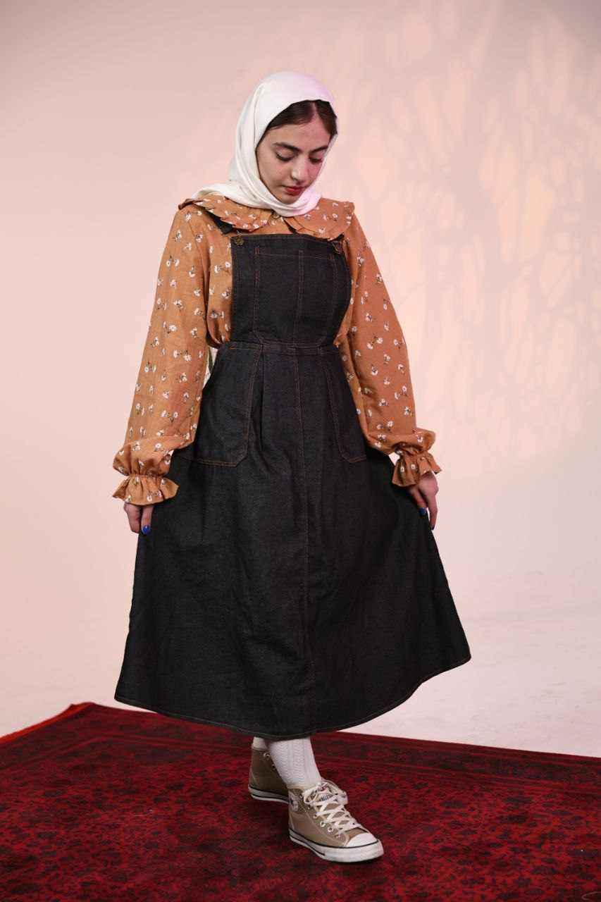 خرید و قیمت سارافون دخترانه جین