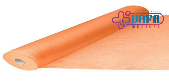 قیمت پارچه اسپان باند نارنجی 90 گرم عرض 160