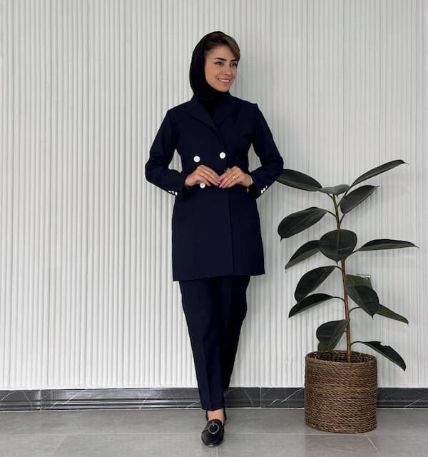 تصویر 1 از قیمت خرید مانتو اداری اسپرت + فروش ویژه