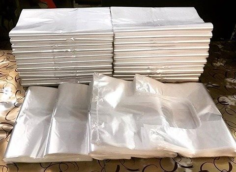 خرید و قیمت کیسه پلاستیکی دسته رکابی شفاف + فروش صادراتی