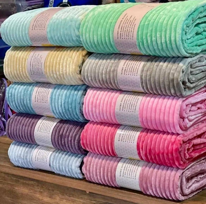 خرید پتو کاترین رنگی با کیفیت عالی