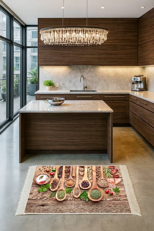 خرید فرش چاپی آشپزخانه