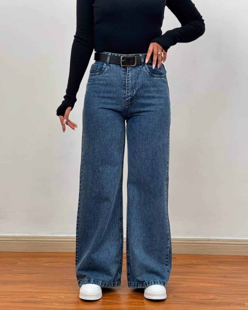 قیمت شلوار جین زنانه با کمربند با کیفیت ارزان + خرید عمده