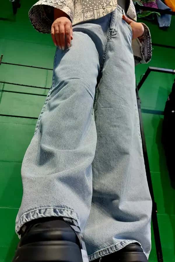 خرید و قیمت شلوار جین زنانه سایز بزرگ + فروش صادراتی