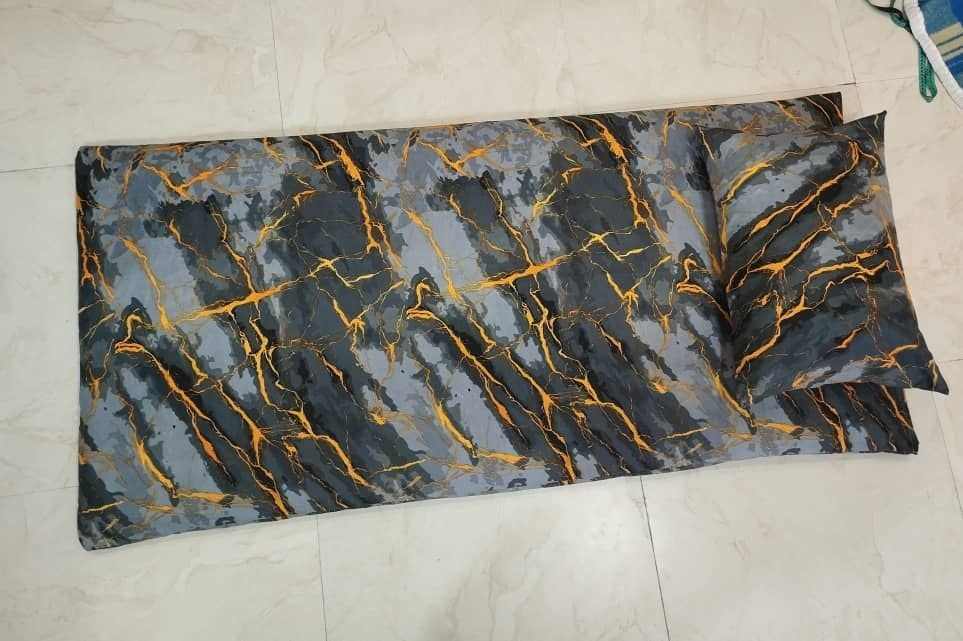 خرید ارزان و عمده نیم ست کاور تشک مهمان با روبالشتی + فروش ویژه