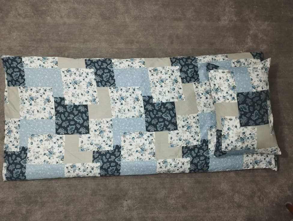 تصویر 5 از خرید ارزان و عمده نیم ست کاور تشک مهمان با روبالشتی + فروش ویژه