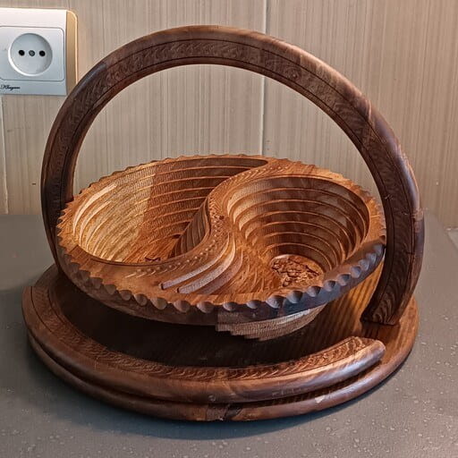 خرید آجیل‌ خوری چوبی هندی + قیمت عالی باکیفیت