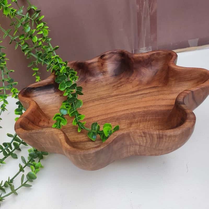 خرید جدید ترین انواع آجیل‌ خوری چوبی دفرمه