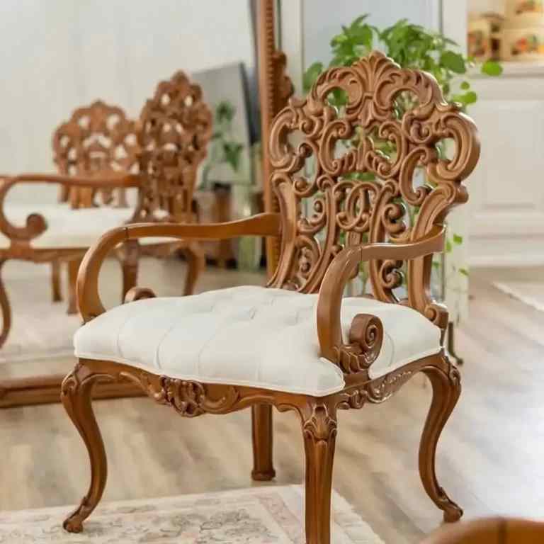 تصویر 1 از قیمت خرید مبل کلاسیک مدل کینگ + فروش ویژه