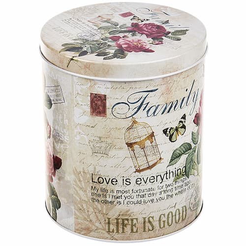 تصویر 1 از قیمت قوطی فلزی فانتزی + خرید باور نکردنی