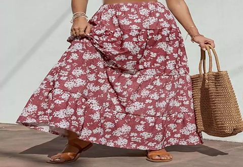 تصویر 3 از خرید عمده دامن پینترستی بلند