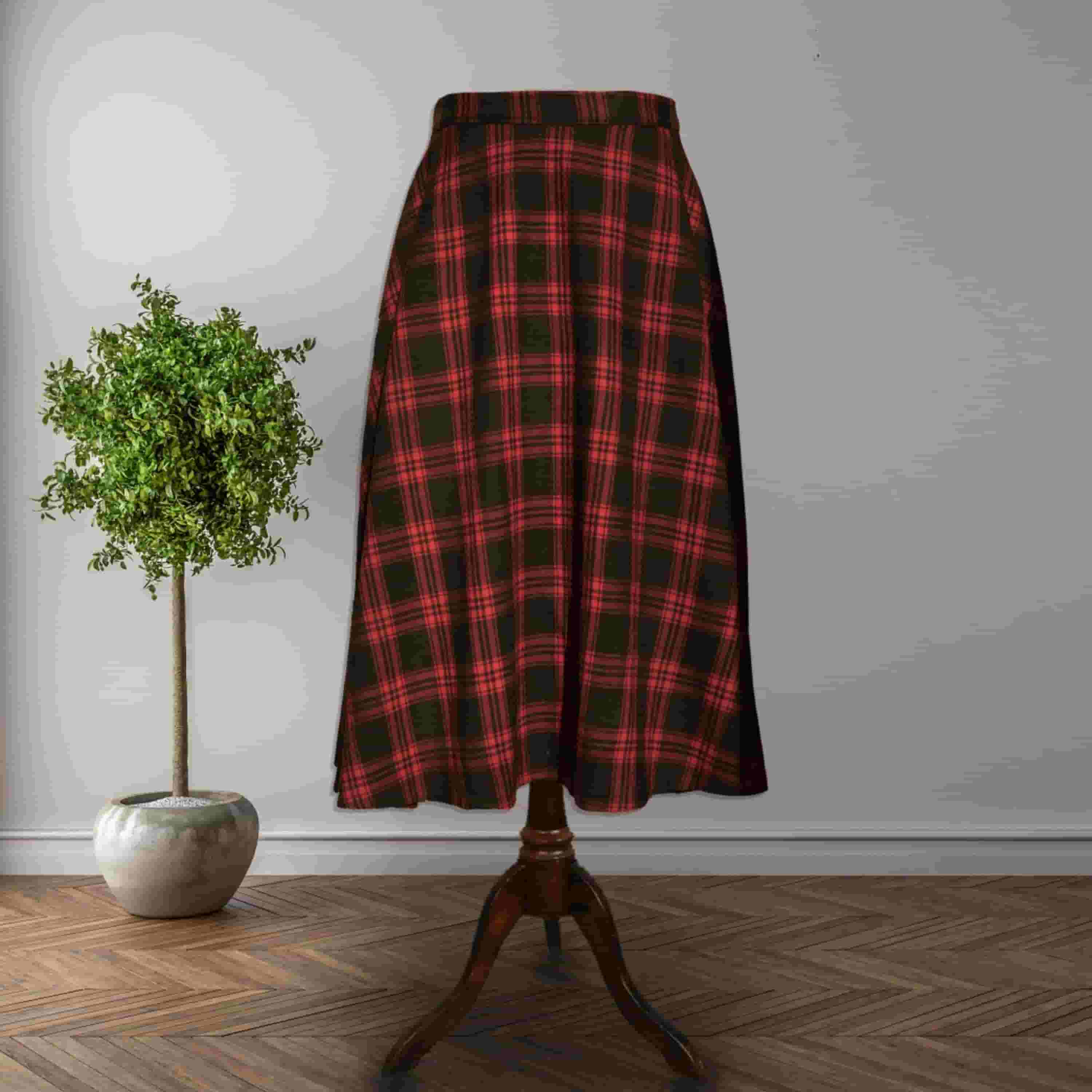 تصویر 2 از فروش عمده دامن کلوش پشمی