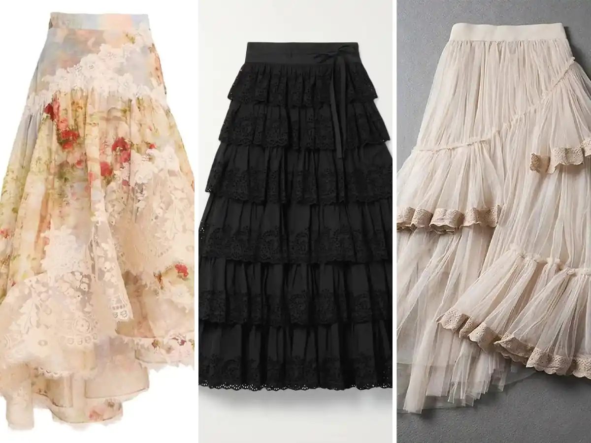 تصویر 5 از قیمت خرید دامن بلند چین دار