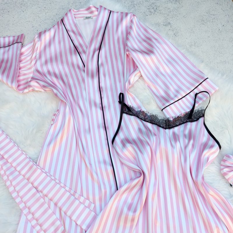 تصویر 4 از ست پیراهن خواب و روبدو شامبر زنانه ویکتوریا