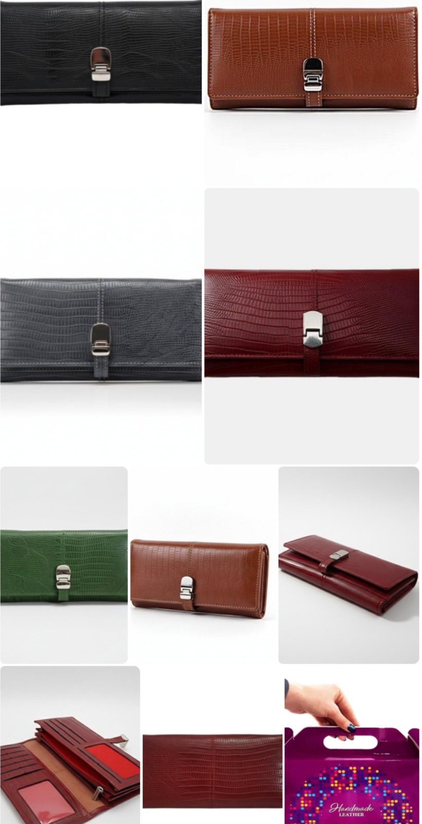 قیمت کیف پول زنانه چرم فروش عمده