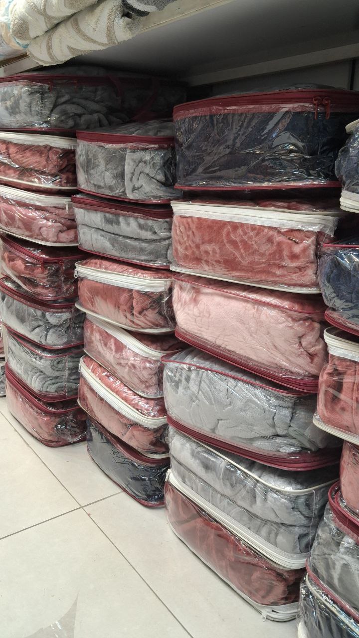 فروش عمده و کف بازار پتو نیکو بافت مدل بریان یک نفره