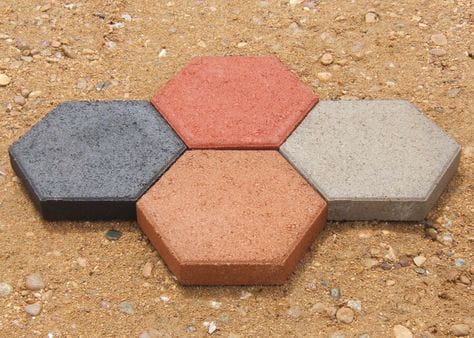 خرید سنگ‌ فرش شش ضلعی + بهترین قیمت