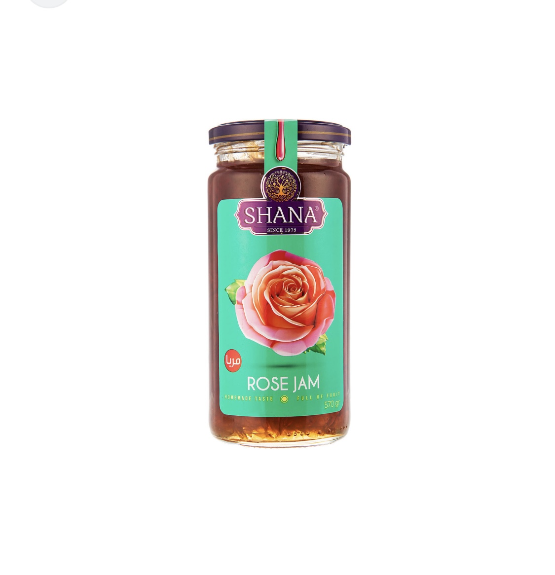 قیمت و خرید مربای گل شانا ۵۷۰ گرمی با فروش عمده