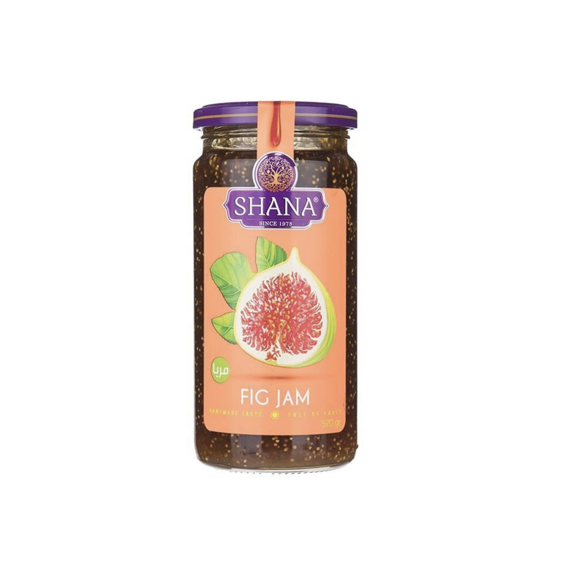 خرید و قیمت مربای انجیر شانا ۵۷۰ گرمی با فروش عمده