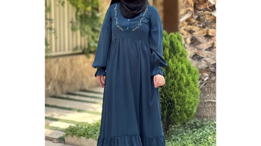 تصویر 1 از فروش مانتو حجاب عربی ساده + قیمت خرید به صرفه