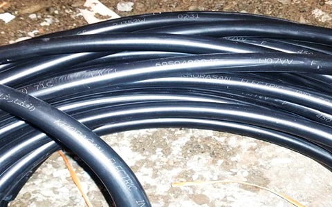 قیمت کابل برق مسی 2 در 4 افشان با کیفیت ارزان + خرید عمده