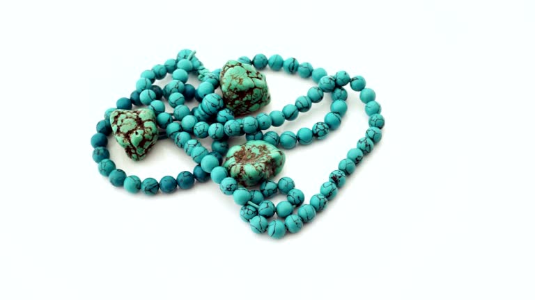 تصویر 5 از قیمت خرید سنگ فیروزه تسبیح عمده به صرفه و ارزان