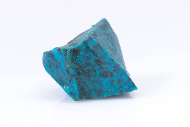 تصویر 3 از سنگ فیروزه عربی با رنگ فیروزه‌ ای چشم‌ نواز و شفاف