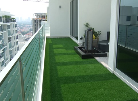 تصویر 2 از قیمت چمن مصنوعی بالکن + خرید باور نکردنی