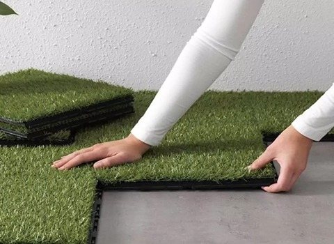 تصویر 3 از قیمت چمن مصنوعی بالکن + خرید باور نکردنی