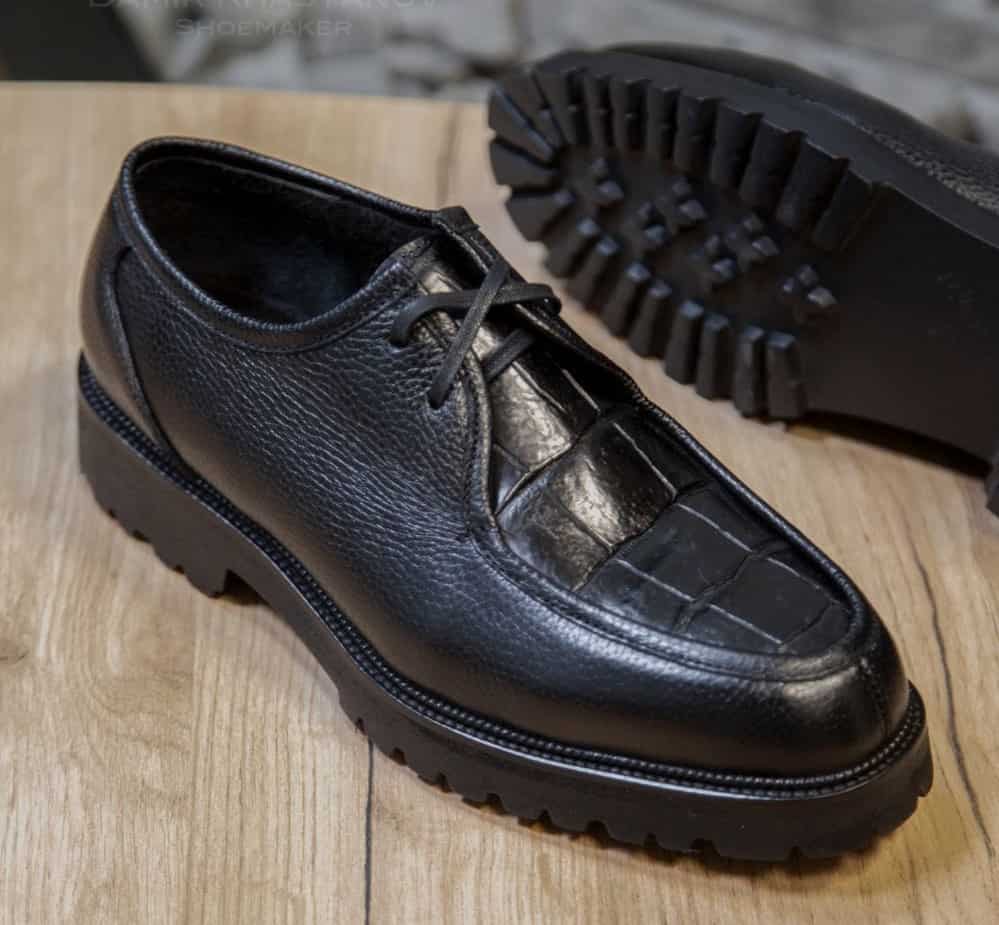 خرید کفش چرم مردانه + قیمت فروش استثنایی