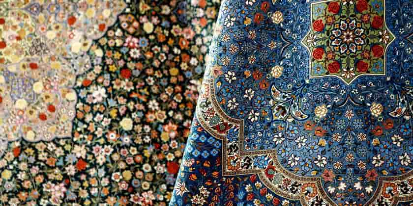 تصویر 1 از خرید جدید ترین انواع قالی جدید گل برجسته