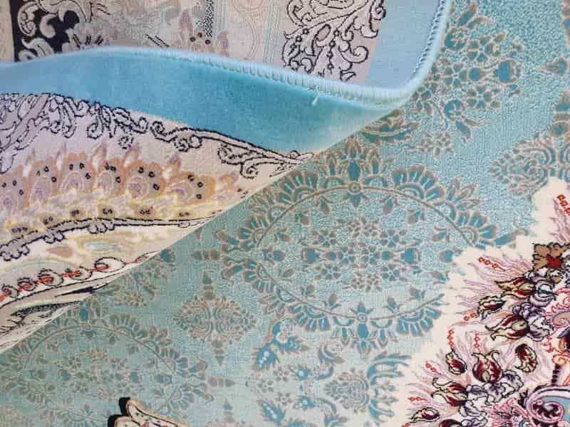 قیمت و خرید قالی فیروزه‌ ای + فروش ارزان