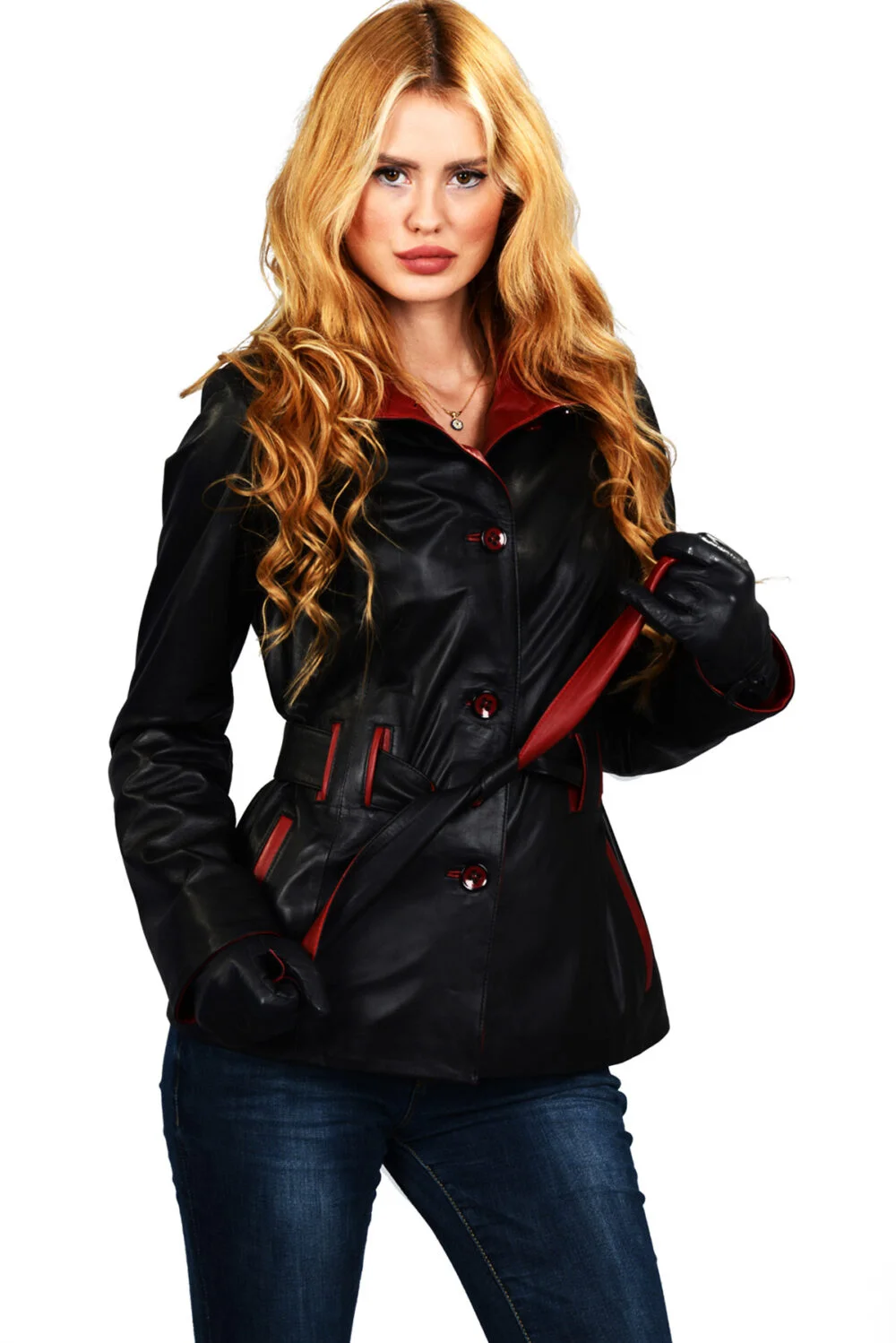 تصویر 5 از قیمت خرید پالتو چرم طبیعی زنانه با فروش عمده