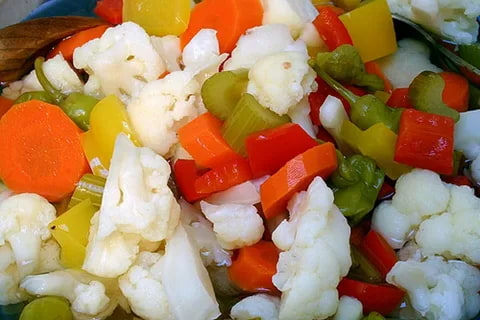 خرید ترشی گل کلم سفید فوری + قیمت فروش استثنایی